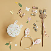 Rockahula Kids - Tiny Blossom Glitter Heart Clips
